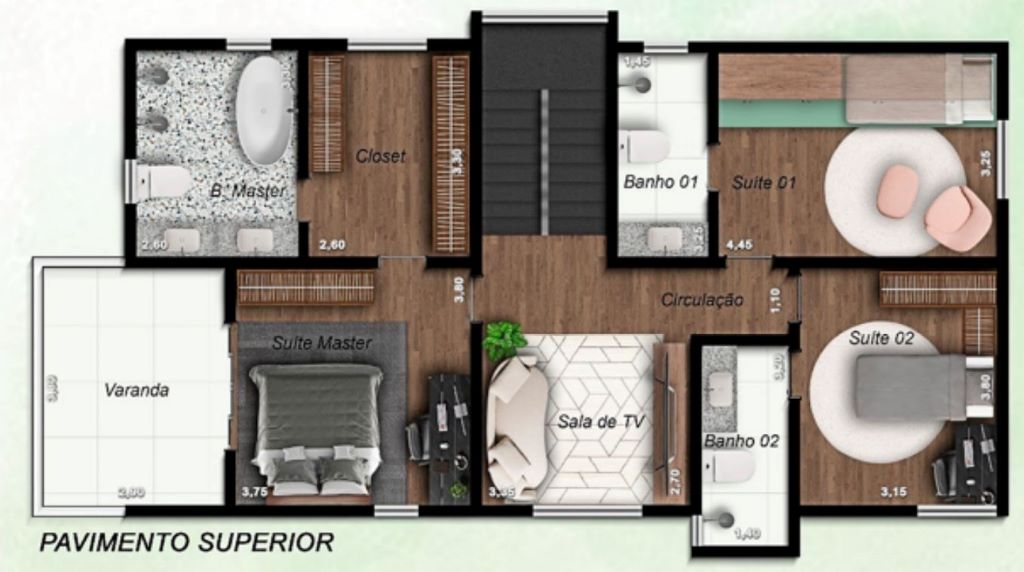 casa moderna 0km com 3 suítes na Granja Viana, foto 22 de 26